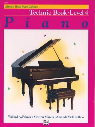 Amanda Vick Lethcom fl. - Alfred's Basic Piano Library Technic Book 4