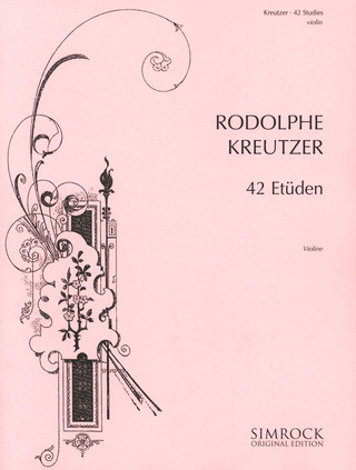 Rodolphe Kreutzer - 42 Etüden