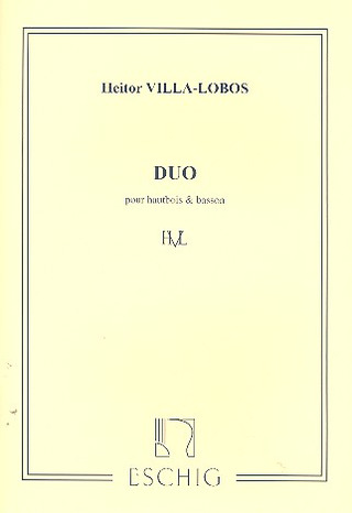 Heitor Villa-Lobos: Duo, Pour Hautbois Et Basson