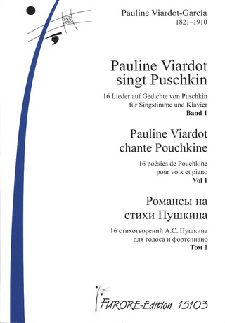 Pauline Viardot-García - Pauline Viardort chante Pouchkine 1