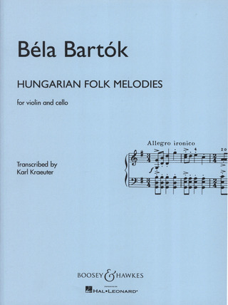 Béla Bartók - Hungarian Folk Melodies