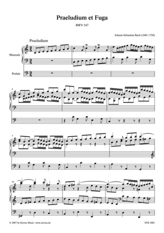 Johann Sebastian Bach - Praeludium et Fuga