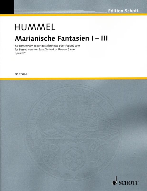 Bertold Hummel - Marianische Fantasien I – III op. 87d
