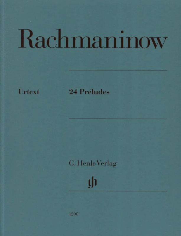 Sergei Rachmaninoff - 24 Préludes