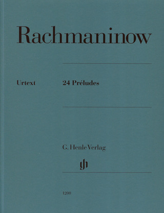 Sergei Rachmaninoff: 24 Préludes