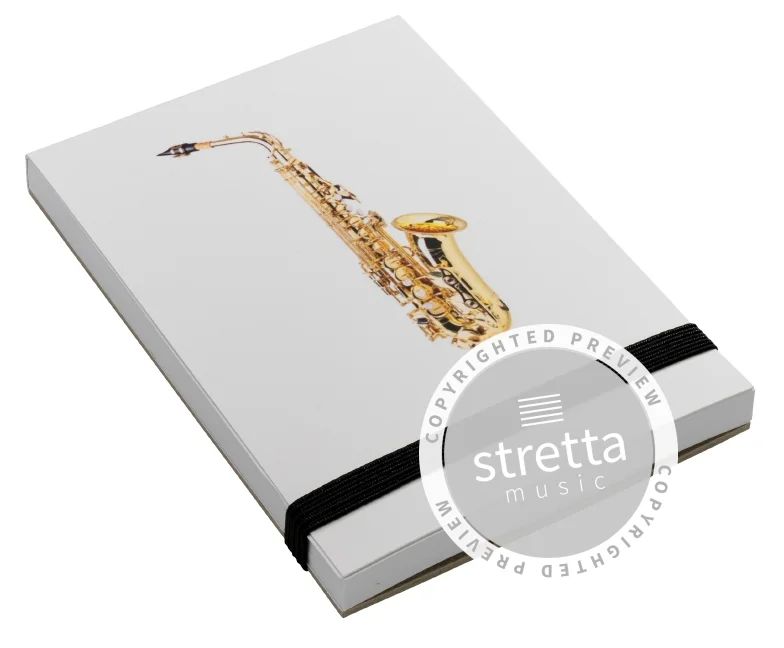 Notepad saxophone