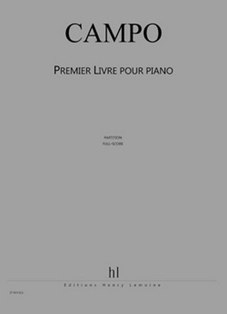 Régis Campo - Premier Livre pour piano