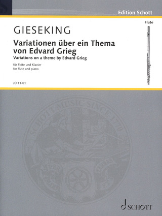 Walter Gieseking - Variationen über ein Thema von Edvard Grieg