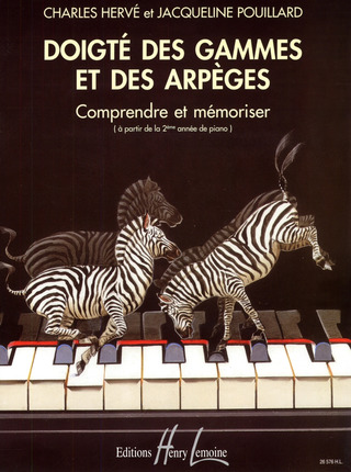 Charles Hervé y otros.: Doigté des gammes et des arpèges