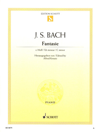 Johann Sebastian Bach - Fantasie Ut mineur BWV 906,1