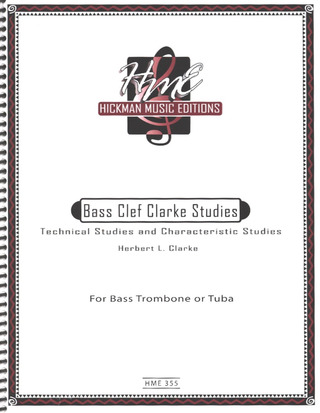 Herbert Lincoln Clarke - Bass Clef Clarke Studies
