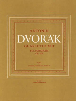 Antonín Dvořák - String Quartet	No. 13 in G major op. 106