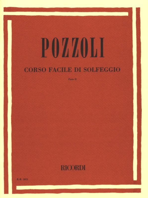 Ettore Pozzoli - Corso facile di Solfeggio 2