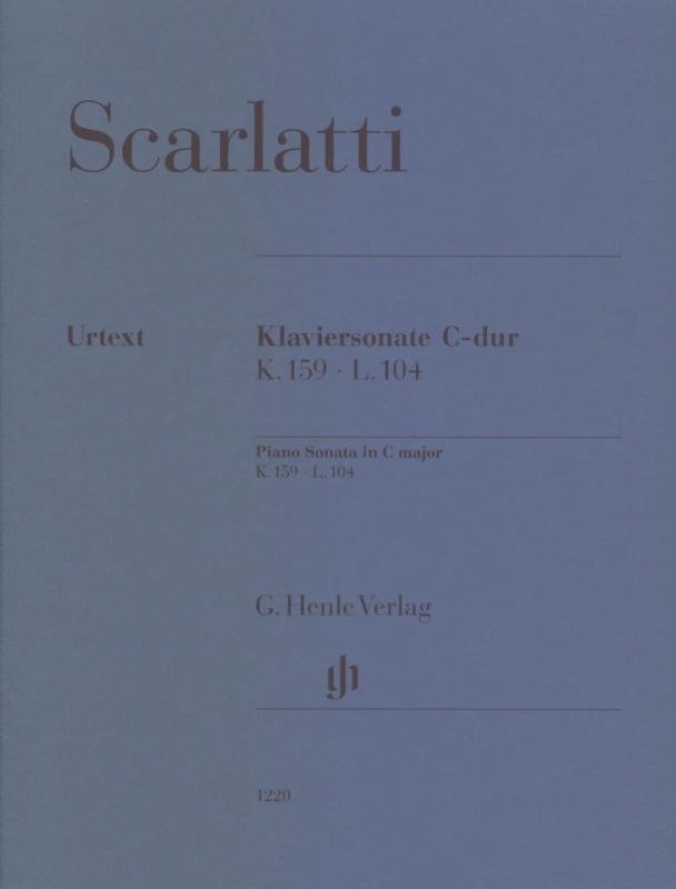 Domenico Scarlatti - Piano Sonata C major K. 159, L. 104