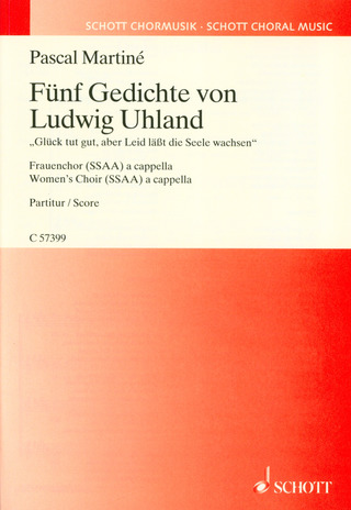 Pascal Martiné - Fünf Gedichte von Ludwig Uhland