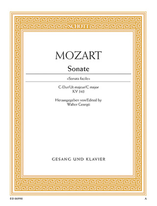 Wolfgang Amadeus Mozart - Durch Zärtlichkeit und Schmeicheln
