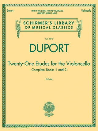 Jean-Louis Duport - 21 Etudes for the Violoncello