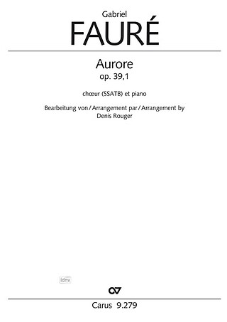 Gabriel Fauré et al. - Aurore G-Dur op. 39,1 (1884)