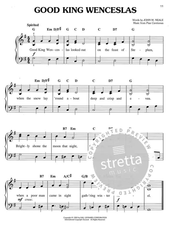 Easy Piano Cd Play Along Volume 28 Christmas Carols Buy Now In Stretta Sheet Music Shop