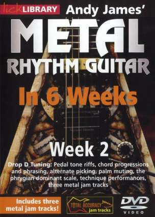 James Andy - Lick Library: Andy James' Metal Rhythm Guitar In 6 Weeks - Week 2