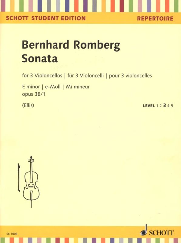 Bernhard Romberg - Sonate e-Moll op. 38/1 – Level 3