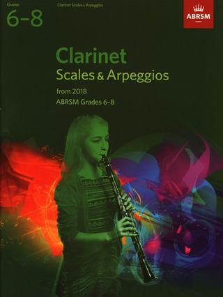 ABRSM: Clarinet Scales & Arpeggios, ABRSM Grades 6–8