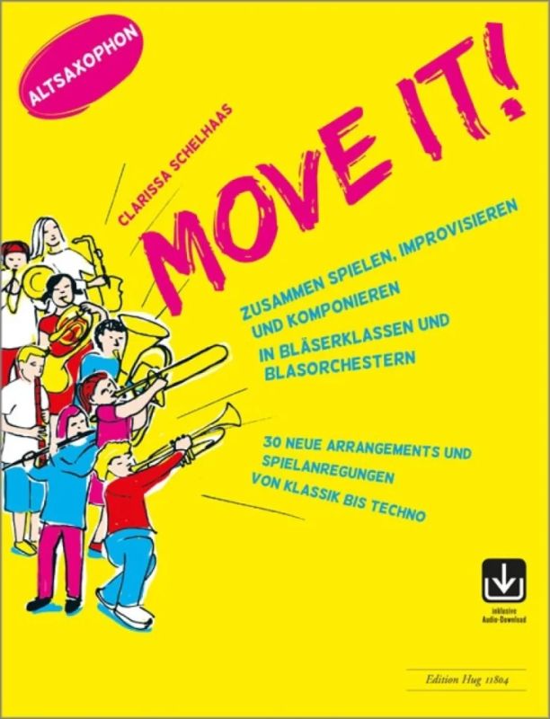 Clarissa Schelhaas - Move it! - Altsaxophon