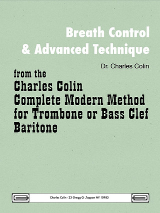 Charles Colin - Breath Control & Advanced Technique