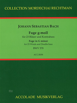 Johann Sebastian Bach - Fuge G-Moll Bwv 578