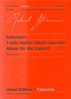 Robert Schumann - Drei sehr leichte Stücke aus dem "Album für die Jugend" op. 68