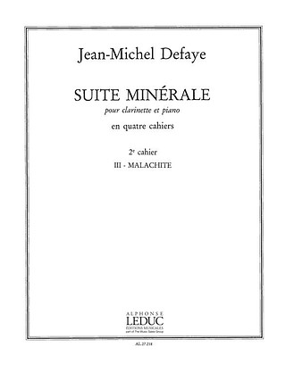 Jean-Michel Defaye - Suite Minerale