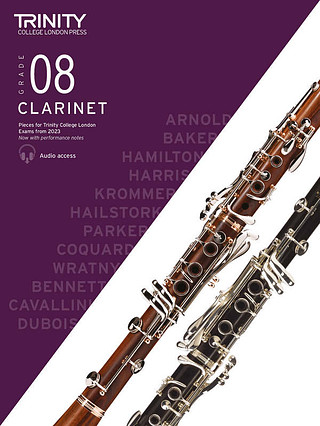 Clarinet Exam Pieces 2023 Grade 8
