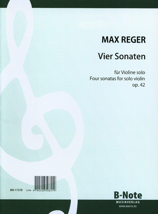 Max Reger - 4 Sonaten op. 42