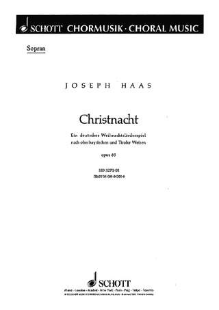 Joseph Haas - Christnacht