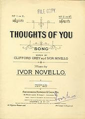Ivor Novello y otros. - Thoughts Of You