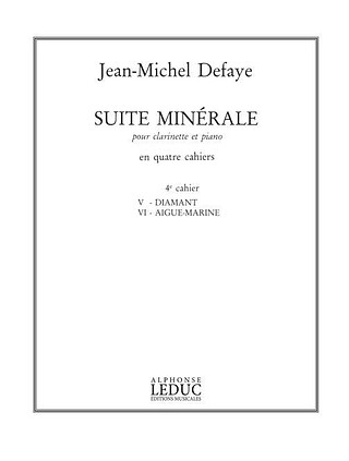 Jean-Michel Defaye - Suite Minerale Vol.4-N05-Diamant-N06-Aigue Marine