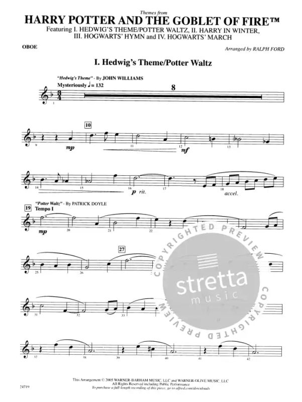 John Williams et al.: Themes from Harry Potter and the Goblet of Fire (5)