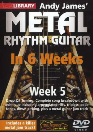 James Andy - Lick Library: Andy James' Metal Rhythm Guitar In 6 Weeks - Week 5