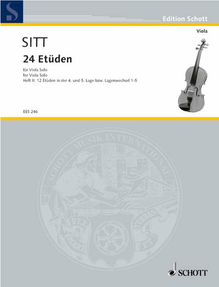 Hans Sitt - 24 Etüden aus op. 32