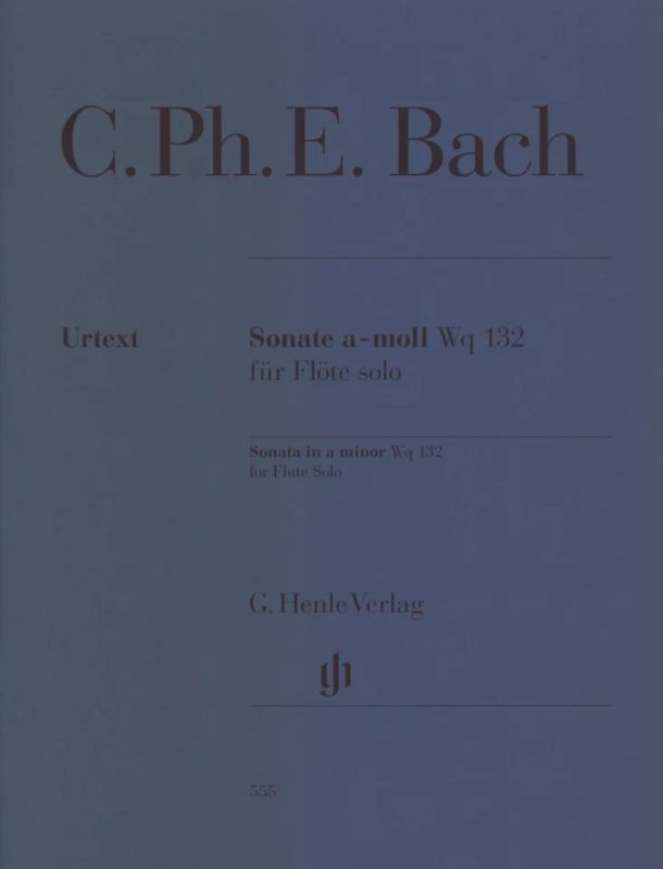 Carl Philipp Emanuel Bach - Sonata for Flute Solo Wq 132