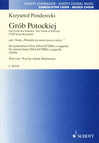 Krzysztof Penderecki: Grób Potockiej (Das Grab der Potocka)
