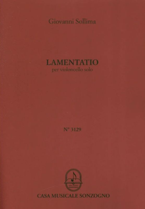 Giovanni Sollima - Lamentatio