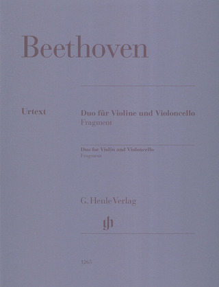 Ludwig van Beethoven: Duo für Violine und Violoncello