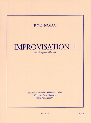 Ryo Noda: Improvisation 1