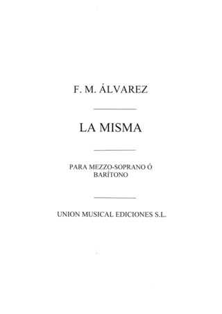 Alvarez: A Granada for Mezzo-soprano