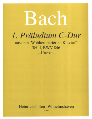 Johann Sebastian Bach - 1. Präludium  C-Dur BWV 846