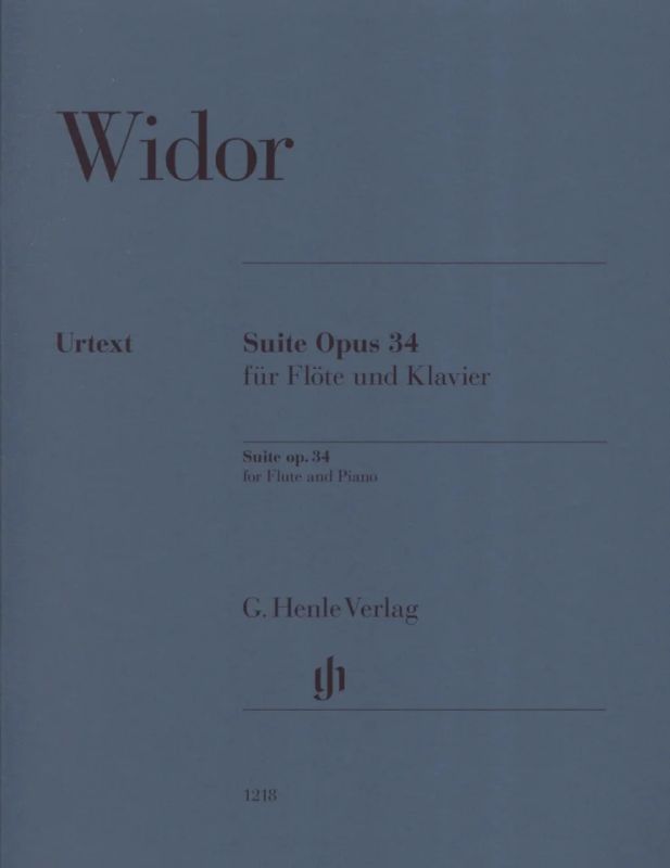 Charles-Marie Widor - Suite op. 34
