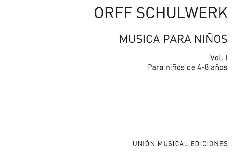 Carl Orff - Música para niños 1