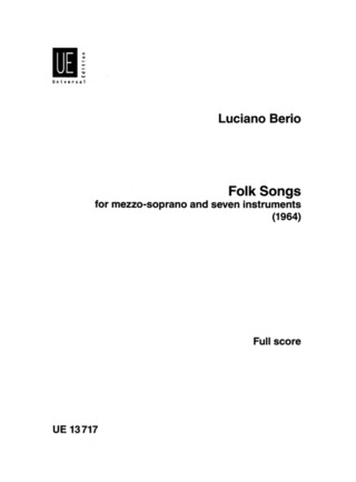 Luciano Berio - Folk Songs