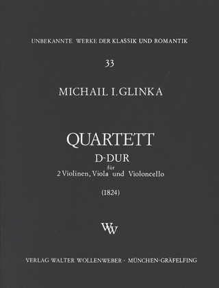 Michail Glinka - Streichquartett Nr. 1 in D-Dur